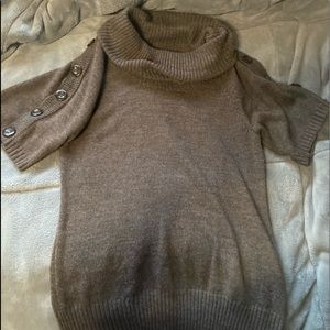 Button-Sleeved Shirt